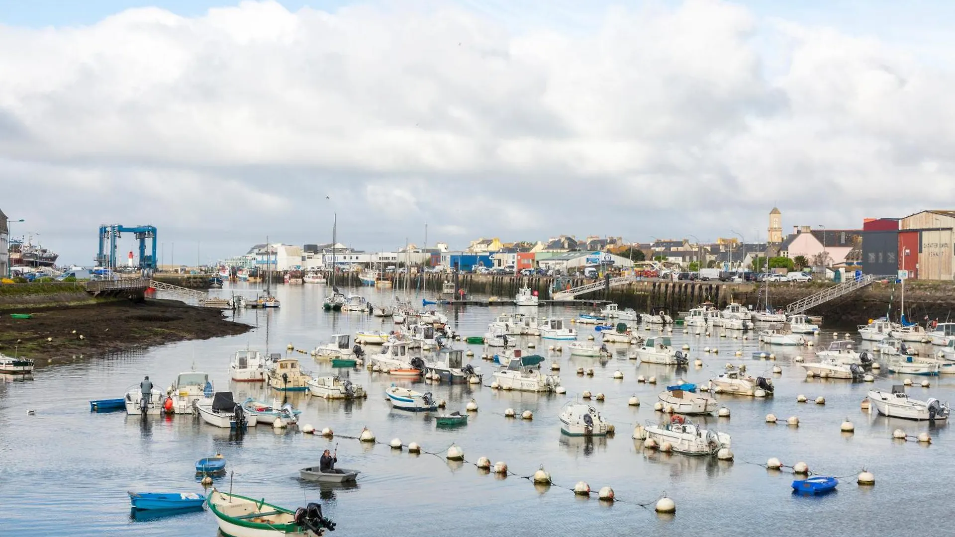 Feriehus Ti Penn Ar Porz - Vue Port Villa Tréffiagat